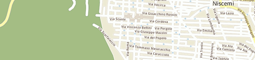 Mappa della impresa rindone pino a NISCEMI