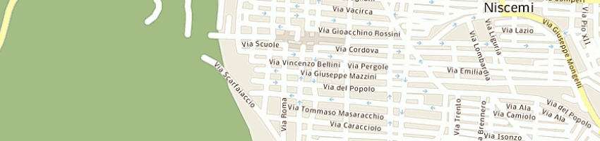 Mappa della impresa maugeri alberto a NISCEMI