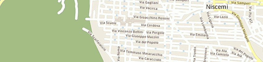 Mappa della impresa parisi vincenzo a NISCEMI
