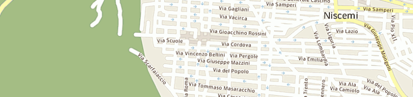 Mappa della impresa cinquerrui giulio a NISCEMI
