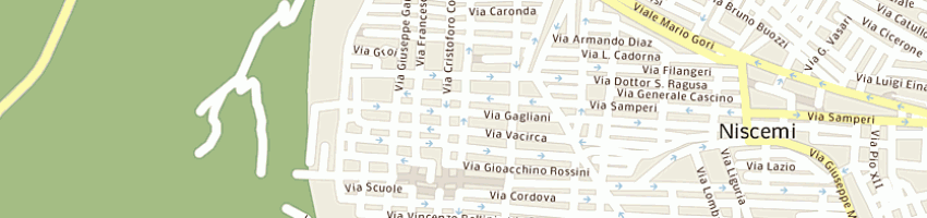 Mappa della impresa arena salvatore a NISCEMI
