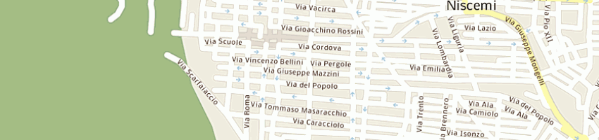 Mappa della impresa acidelegazione giarracca e rinaudo sdf a NISCEMI