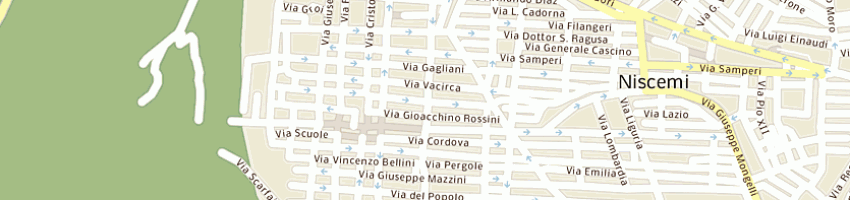 Mappa della impresa arching - studio associato di grosso mmusto averdura pvicari m a NISCEMI