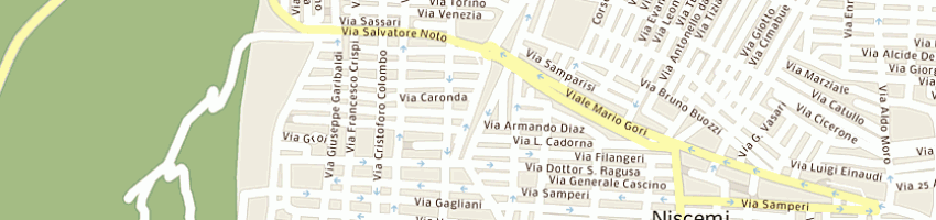 Mappa della impresa scuola materna a NISCEMI