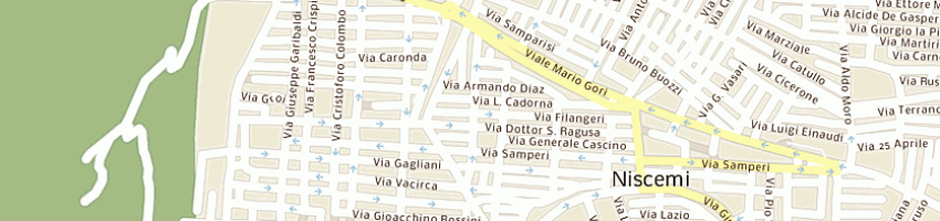 Mappa della impresa parisi vincenzo a NISCEMI
