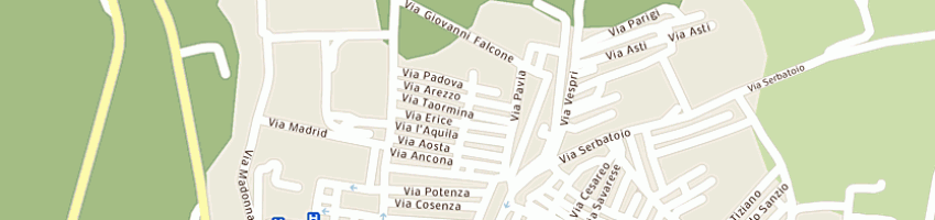 Mappa della impresa cona rocco a NISCEMI