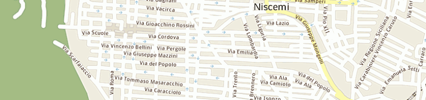 Mappa della impresa lo monaco francesca a NISCEMI