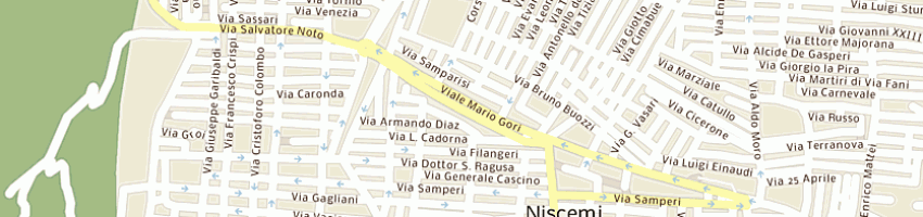 Mappa della impresa marino pasquala a NISCEMI