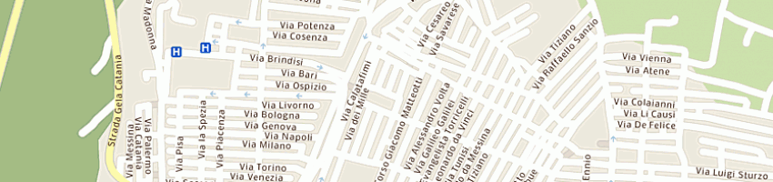 Mappa della impresa galesi antonino a NISCEMI