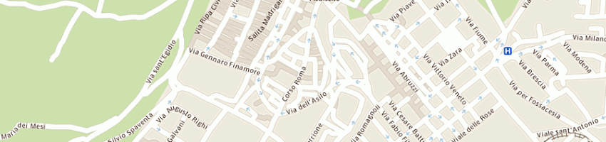 Mappa della impresa di giacomo drgianni e aceto dressa madele a LANCIANO