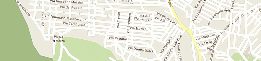 Mappa della impresa ercolani concetta a NISCEMI