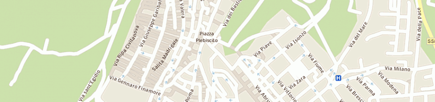 Mappa della impresa associazione provinciale artigiana a LANCIANO