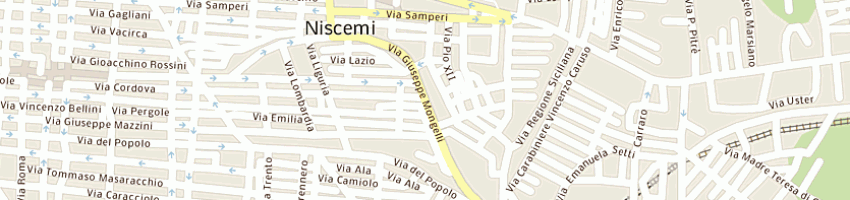 Mappa della impresa cona vincenzo a NISCEMI