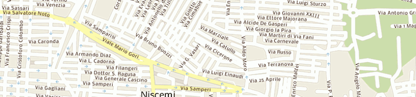 Mappa della impresa margani giuseppe a NISCEMI