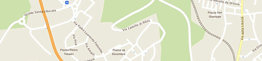 Mappa della impresa paideia travel di di virgilio andrea a ORTONA