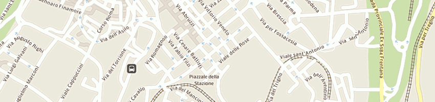 Mappa della impresa bucci francesco a LANCIANO