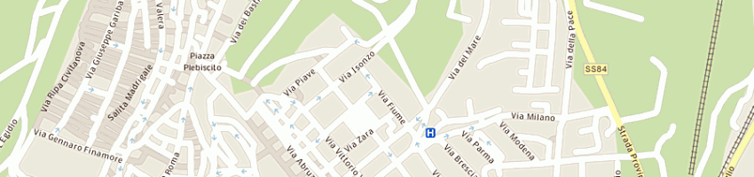 Mappa della impresa uffici giudiziari a LANCIANO
