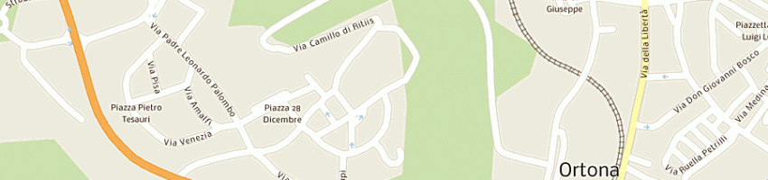 Mappa della impresa valentinetti giovanni a ORTONA