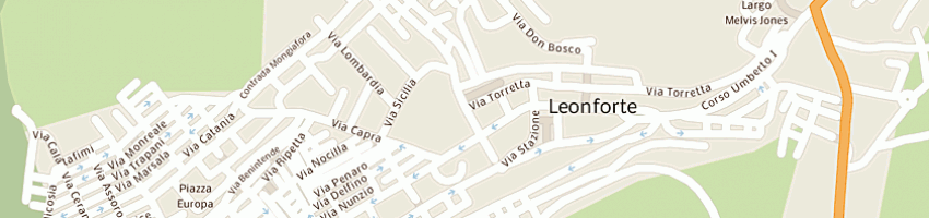 Mappa della impresa cocuzza maria a LEONFORTE