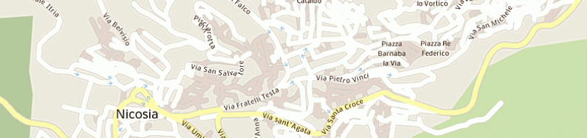 Mappa della impresa pizza in piazza di calandra sebastianella rosa a NICOSIA