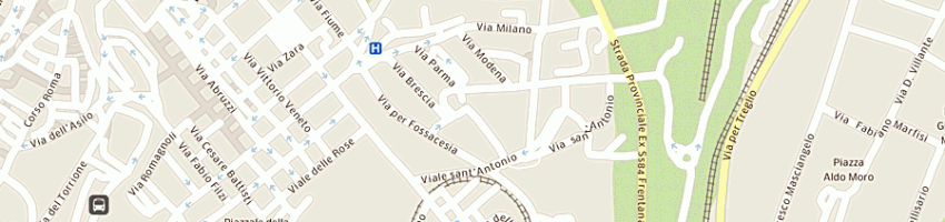 Mappa della impresa inlinea spa a LANCIANO