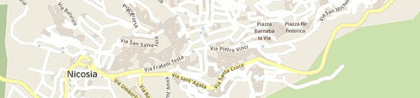 Mappa della impresa emanuele michele a NICOSIA