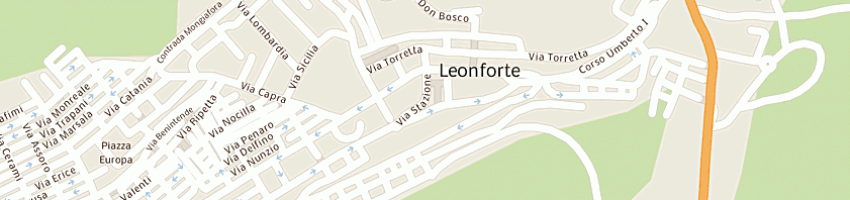 Mappa della impresa asilo nido a LEONFORTE