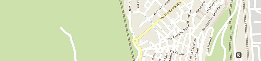 Mappa della impresa meridiana srl trasporti a ORTONA