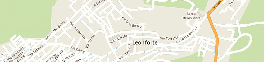 Mappa della impresa debolgel sas di debole pe c a LEONFORTE
