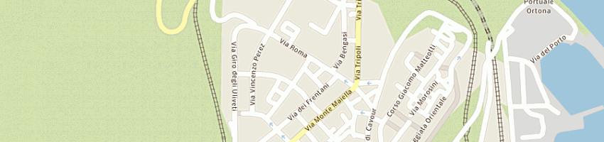 Mappa della impresa polidori peppino a ORTONA