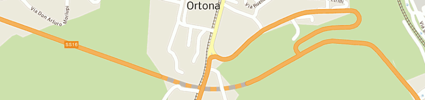 Mappa della impresa di lizio ingara a ORTONA