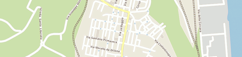 Mappa della impresa manes impianti di manes antonio a ORTONA
