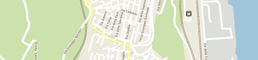 Mappa della impresa biancotex distributrice a ORTONA