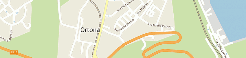 Mappa della impresa ambulatorio veterinario d intino di ubaldi a ORTONA