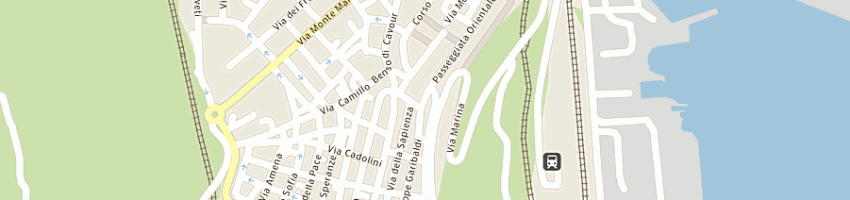 Mappa della impresa ristorante miramare a ORTONA