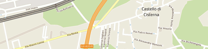 Mappa della impresa opallo antonio a CASTELLO DI CISTERNA