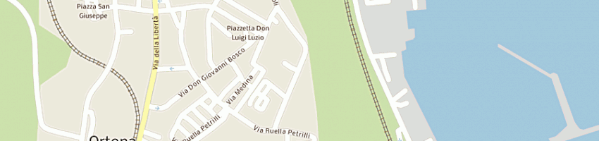 Mappa della impresa bonfini alfredo a ORTONA