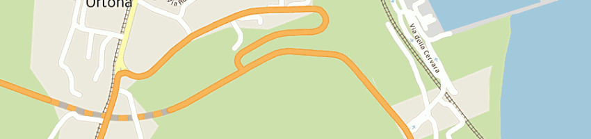 Mappa della impresa autostrade per l'italia spa a ORTONA