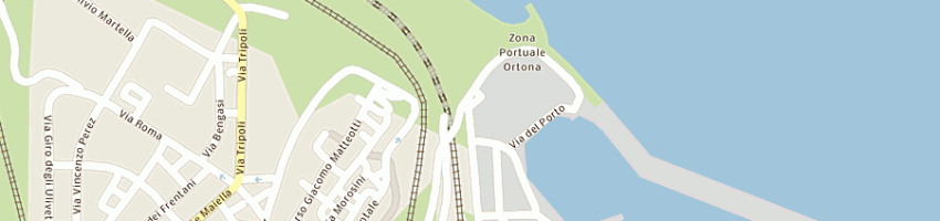 Mappa della impresa gesmar gestioni marittime spa a ORTONA