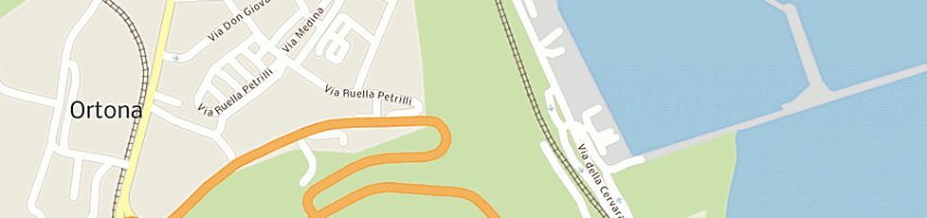 Mappa della impresa civitarese rossano a ORTONA