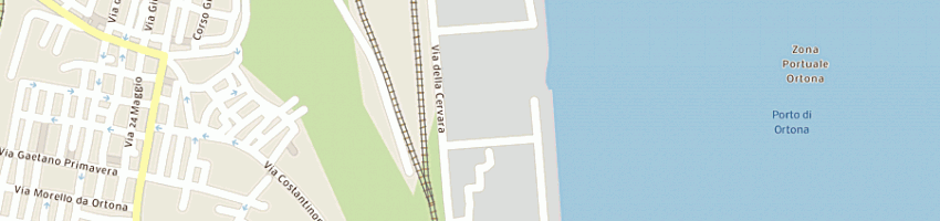 Mappa della impresa pavimental (spa) a ORTONA