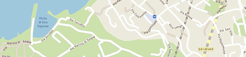 Mappa della impresa hotel mary a VICO EQUENSE