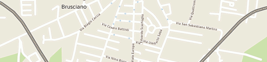 Mappa della impresa ansedima sas di sebastiano di maio e c a BRUSCIANO