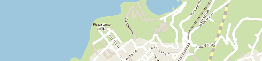 Mappa della impresa delegazione di spiaggia a VICO EQUENSE