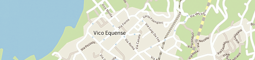Mappa della impresa hotel aequa a VICO EQUENSE
