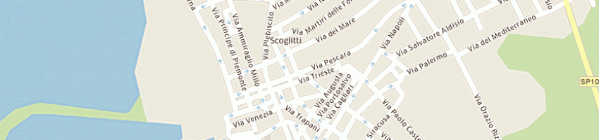 Mappa della impresa sannino franco sas a VITTORIA