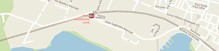 Mappa della impresa circolo nautico a TORRE ANNUNZIATA
