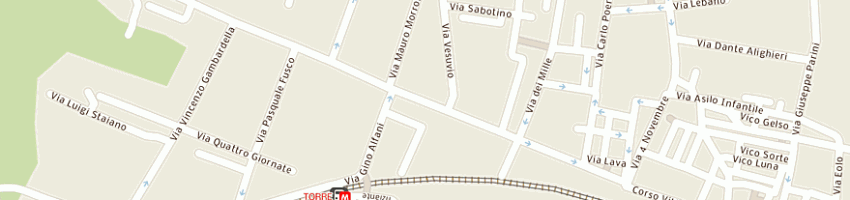 Mappa della impresa al telefonino di antonio pelleria a TORRE ANNUNZIATA