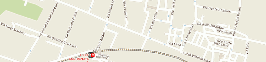 Mappa della impresa gilbo e gogna rosaria srl a TORRE ANNUNZIATA