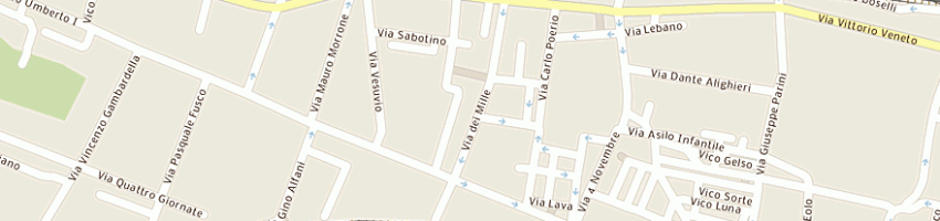 Mappa della impresa caffe baiano di baiano francesco a NAPOLI